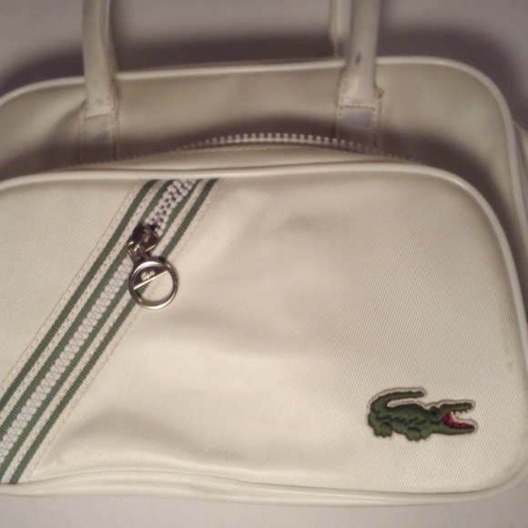 Lacoste White Ladies Bag. **MAKE AN OFFER** - Picture 6 of 7